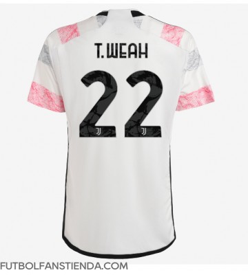 Juventus Timothy Weah #22 Segunda Equipación 2023-24 Manga Corta